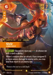 Sivir - Ambitious