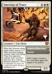 Emeritus of Truce // Swords to Plowshares