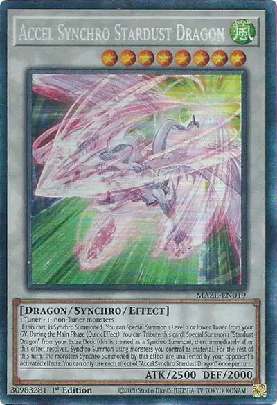 Accel Synchro Stardust Dragon