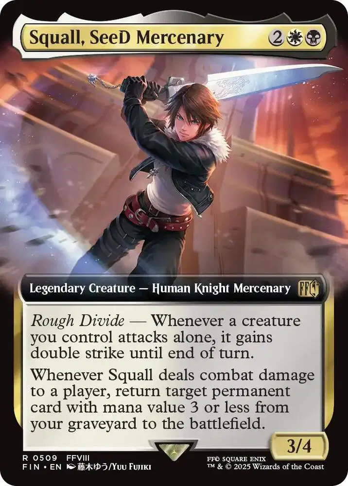 Squall, SeeD Mercenary