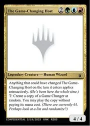 The Game-Changing Host