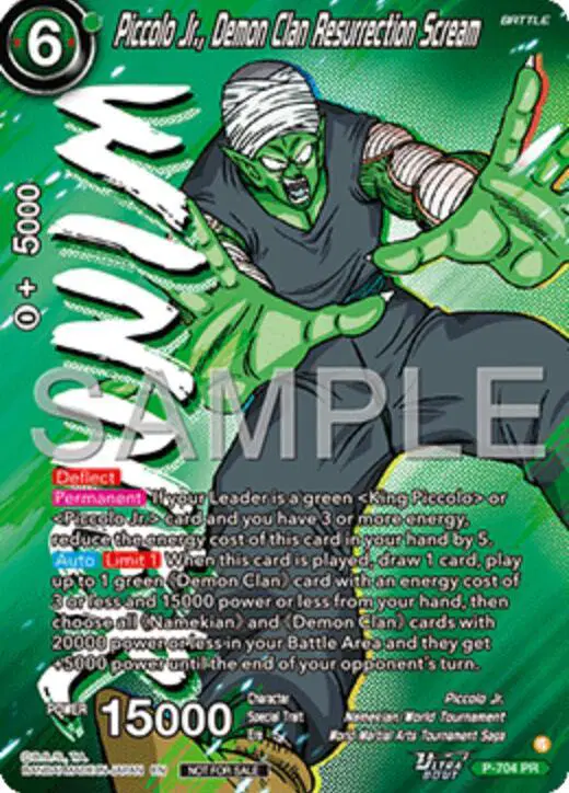 Piccolo Jr., Demon Clan Resurrection Scream
