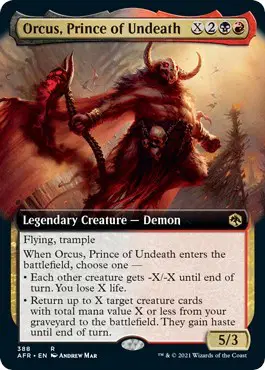 Orcus, Prince of Undeath