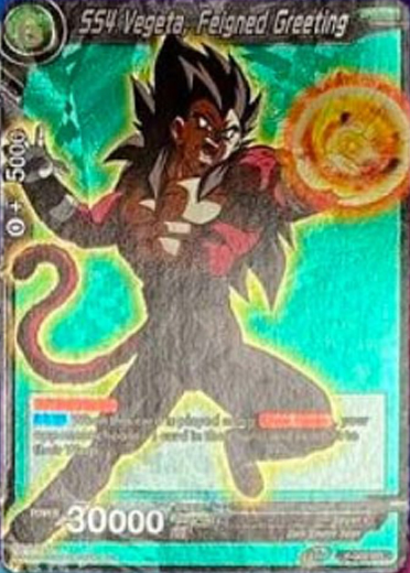 SS4 Vegeta, Feigned Greeting