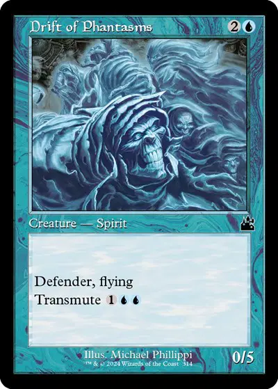 Drift of Phantasms