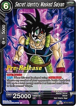 Secret Identity Masked Saiyan