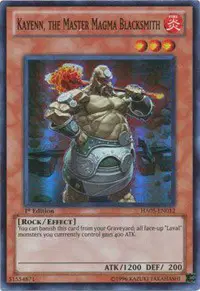 Kayenn, the Master Magma Blacksmith