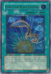 Cards for Black Feathers