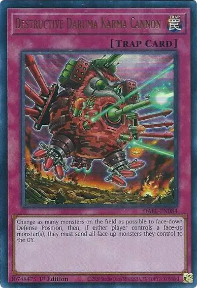 Destructive Daruma Karma Cannon