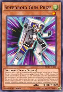 Speedroid Gum Prize