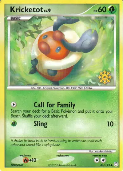 Kricketot Lv.9