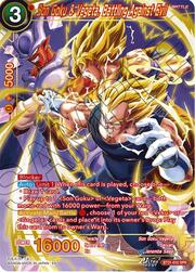 Son Goku & Vegeta, Battling Against Evil