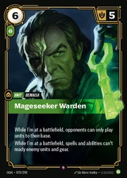 Mageseeker Warden