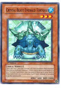 Crystal Beast Emerald Tortoise