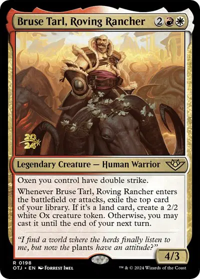 Bruse Tarl, Roving Rancher