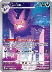 Auction card for Crobat