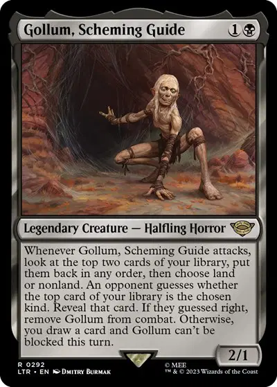 Gollum, Scheming Guide