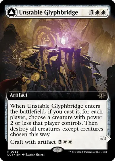 Unstable Glyphbridge // Sandswirl Wanderglyph