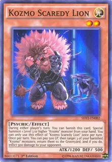 Kozmo Scaredy Lion