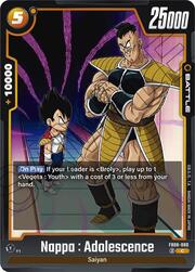 Nappa : Adolescence