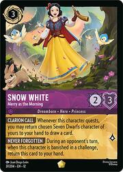 Snow White - Merry as the Morning