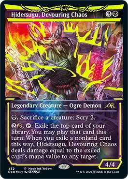 Hidetsugu, Devouring Chaos