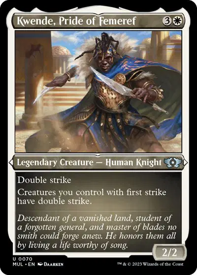 Kwende, Pride of Femeref