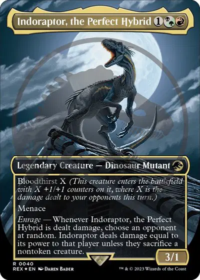 Indoraptor, the Perfect Hybrid