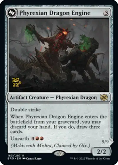 Phyrexian Dragon Engine // Mishra, Lost to Phyrexia