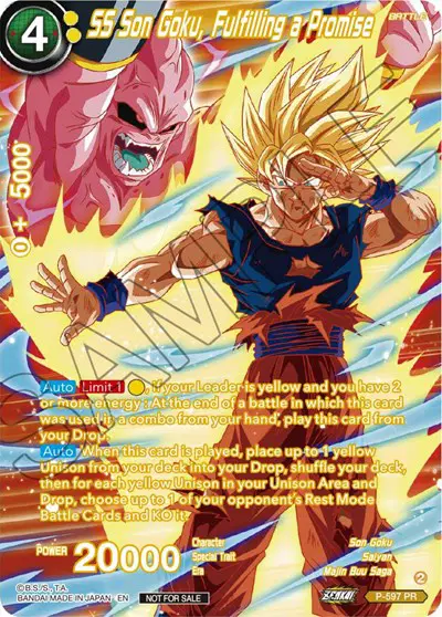 SS Son Goku, Fulfilling a Promise