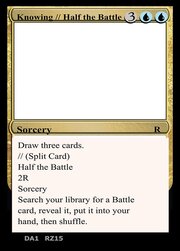 Knowing // Half the Battle