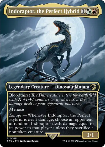 Indoraptor, the Perfect Hybrid