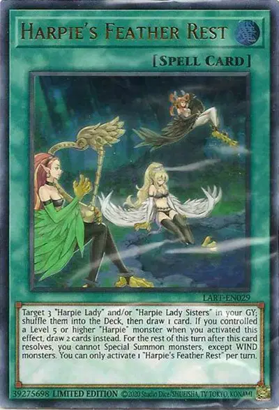 Harpie's Feather Rest