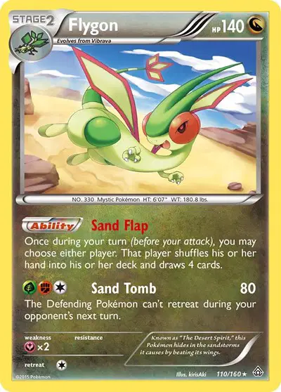 Auction card for Flygon