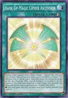 Rank-Up-Magic Cipher Ascension