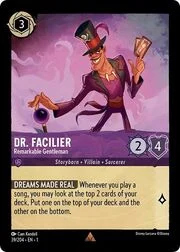 Dr. Facilier - Remarkable Gentleman