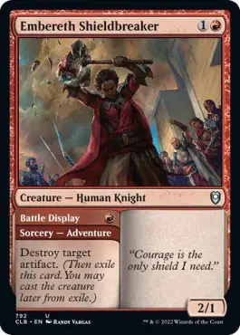 Embereth Shieldbreaker // Battle Display
