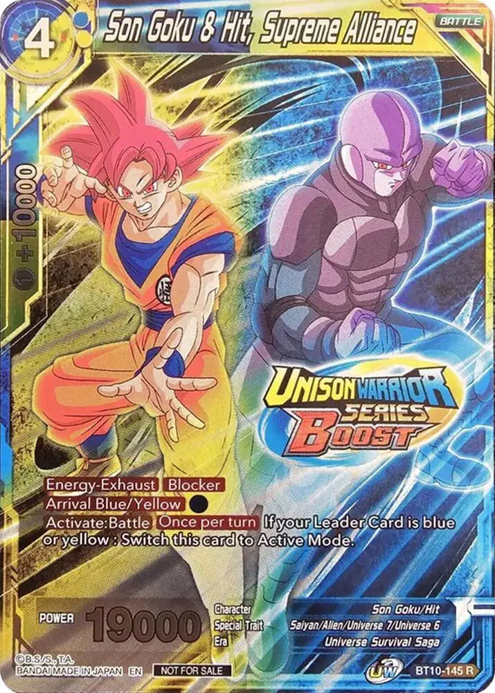 Son Goku & Hit, Supreme Alliance