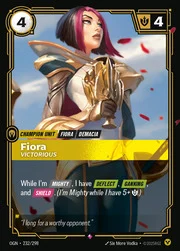 Fiora - Victorious