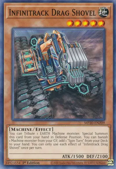 Infinitrack Drag Shovel