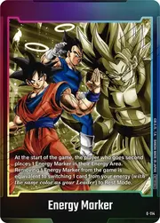 "Goku & Vegeta" Energy Marker