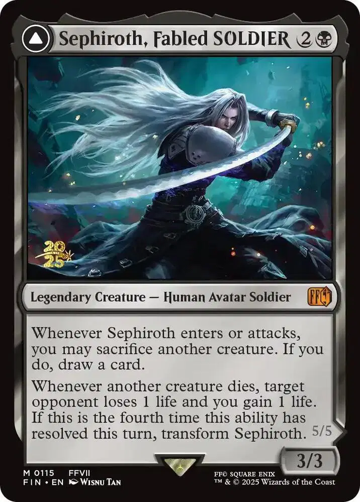 Sephiroth, Fabled SOLDIER // Sephiroth, One-Winged Angel