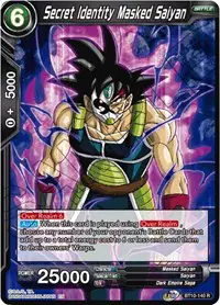 Secret Identity Masked Saiyan
