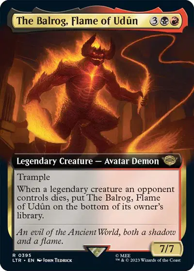 The Balrog, Flame of Udûn