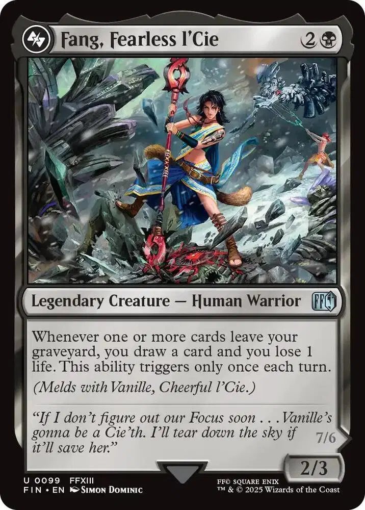 Fang, Fearless l'Cie // Ragnarok, Divine Deliverance