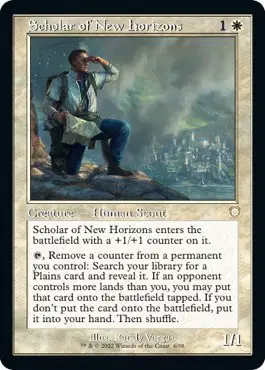 Scholar of New Horizons