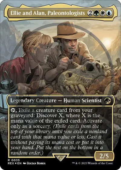 Ellie and Alan, Paleontologists