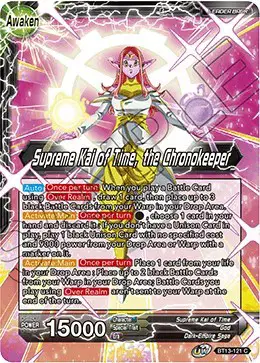 Supreme Kai of Time // Supreme Kai of Time, the Chronokeeper