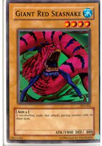 Giant Red Seasnake
