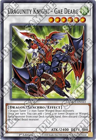 Dragunity Knight - Gae Dearg